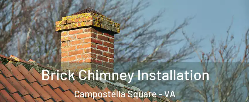 Brick Chimney Installation Campostella Square - VA