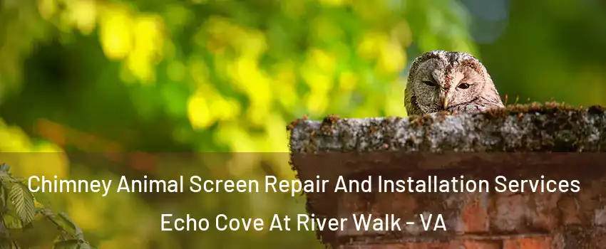 Chimney Animal Screen Repair And Installation Services Echo Cove At River Walk - VA