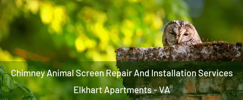 Chimney Animal Screen Repair And Installation Services Elkhart Apartments - VA