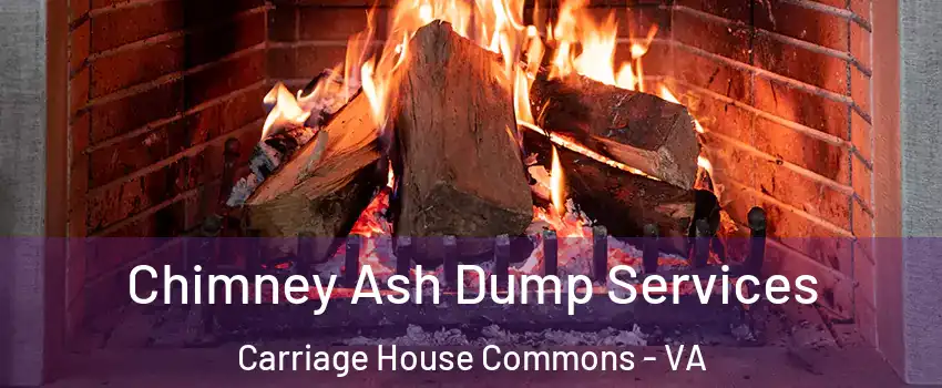 Chimney Ash Dump Services Carriage House Commons - VA