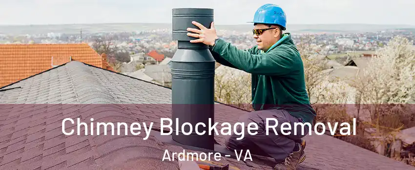 Chimney Blockage Removal Ardmore - VA