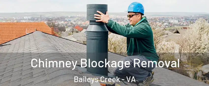 Chimney Blockage Removal Baileys Creek - VA