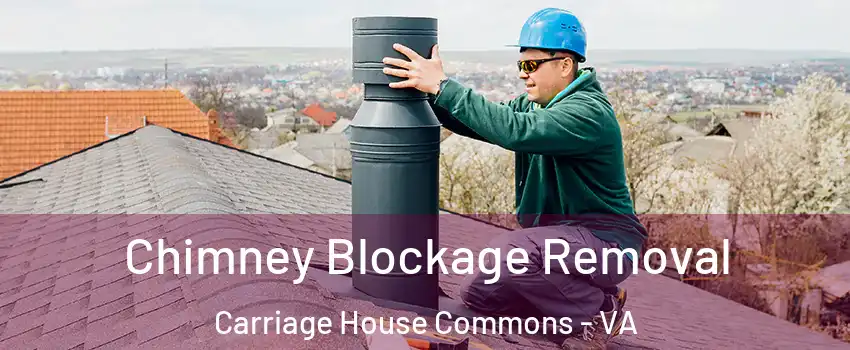 Chimney Blockage Removal Carriage House Commons - VA