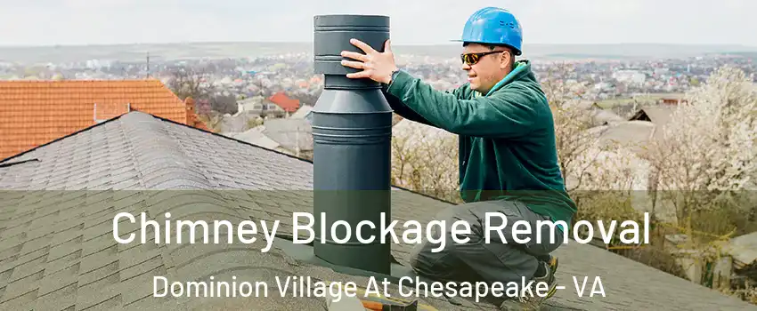 Chimney Blockage Removal Dominion Village At Chesapeake - VA