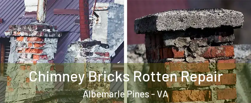 Chimney Bricks Rotten Repair Albemarle Pines - VA