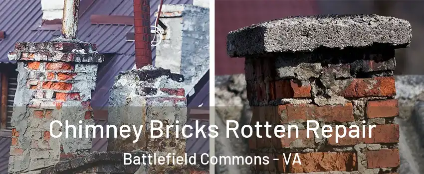 Chimney Bricks Rotten Repair Battlefield Commons - VA
