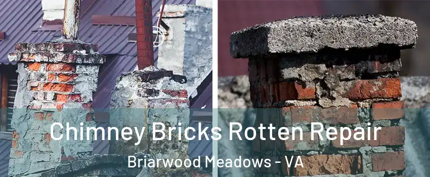Chimney Bricks Rotten Repair Briarwood Meadows - VA