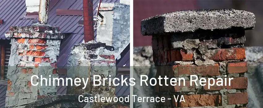 Chimney Bricks Rotten Repair Castlewood Terrace - VA