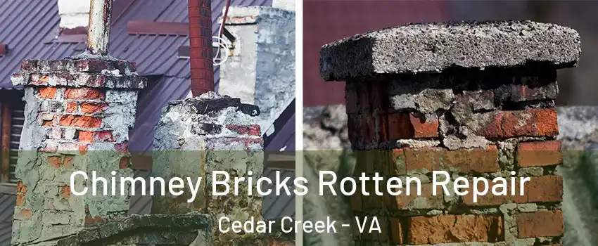 Chimney Bricks Rotten Repair Cedar Creek - VA