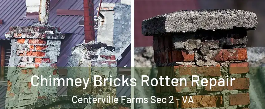 Chimney Bricks Rotten Repair Centerville Farms Sec 2 - VA