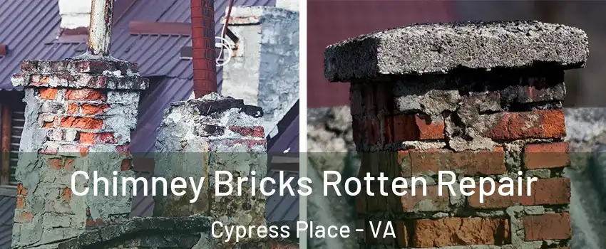 Chimney Bricks Rotten Repair Cypress Place - VA
