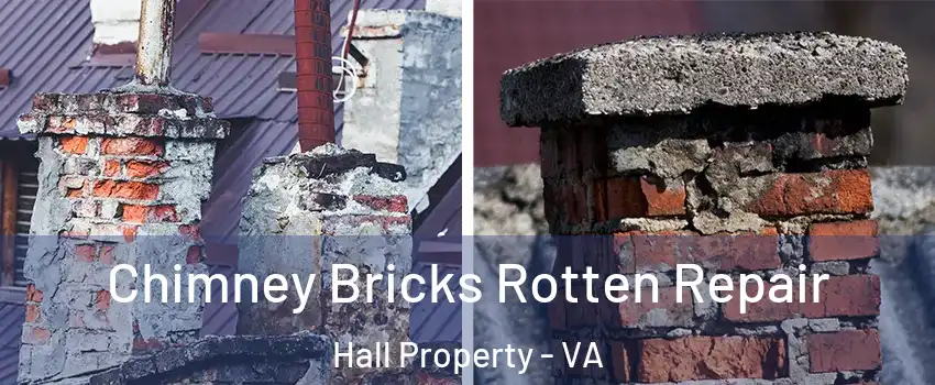 Chimney Bricks Rotten Repair Hall Property - VA