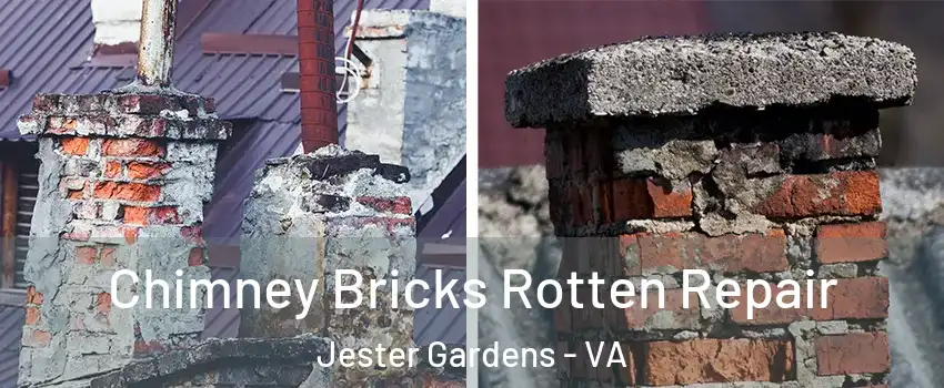 Chimney Bricks Rotten Repair Jester Gardens - VA