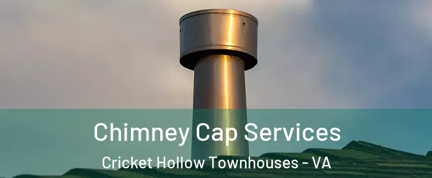 Chimney Cap Services Cricket Hollow Townhouses - VA