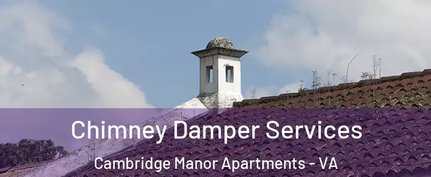 Chimney Damper Services Cambridge Manor Apartments - VA
