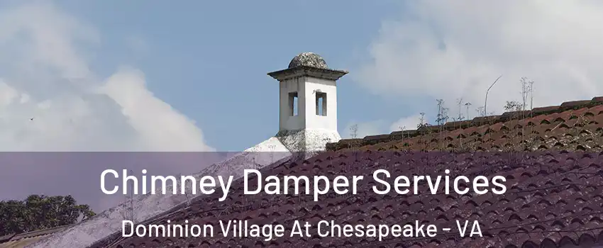 Chimney Damper Services Dominion Village At Chesapeake - VA