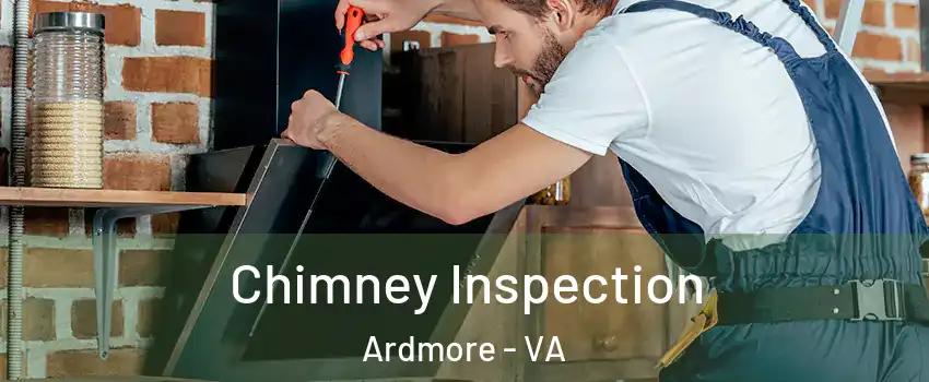 Chimney Inspection Ardmore - VA