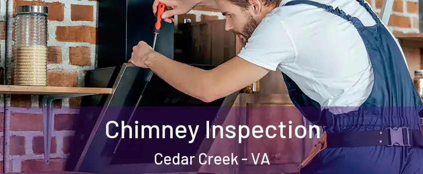 Chimney Inspection Cedar Creek - VA