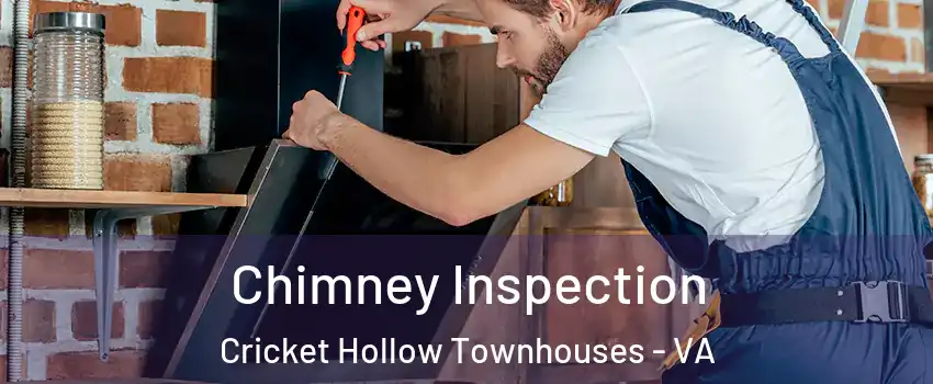 Chimney Inspection Cricket Hollow Townhouses - VA