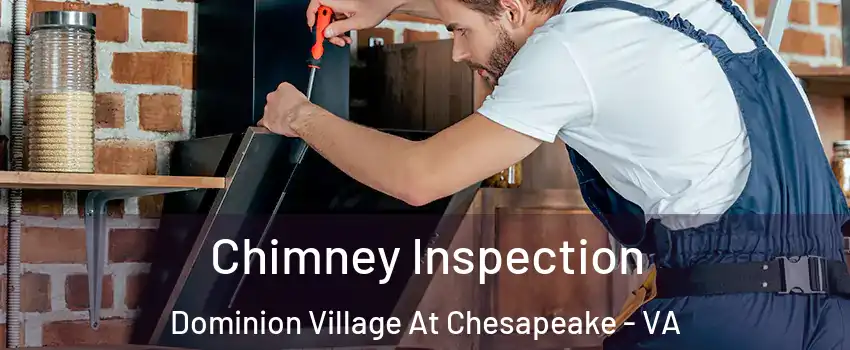 Chimney Inspection Dominion Village At Chesapeake - VA