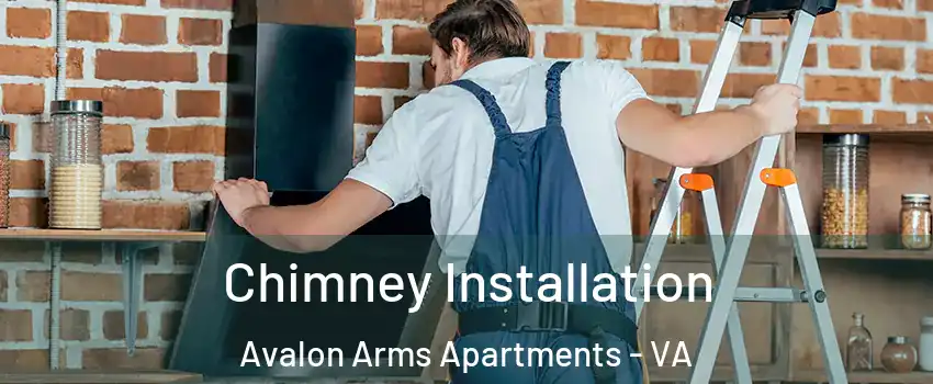Chimney Installation Avalon Arms Apartments - VA