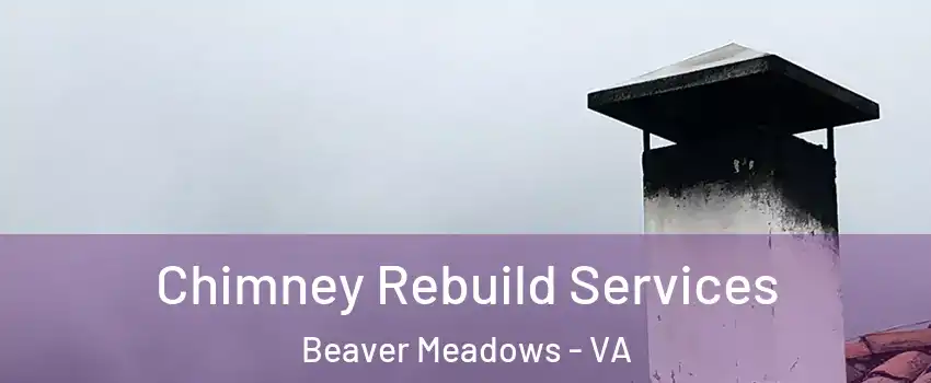 Chimney Rebuild Services Beaver Meadows - VA