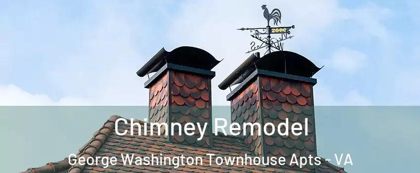 Chimney Remodel George Washington Townhouse Apts - VA