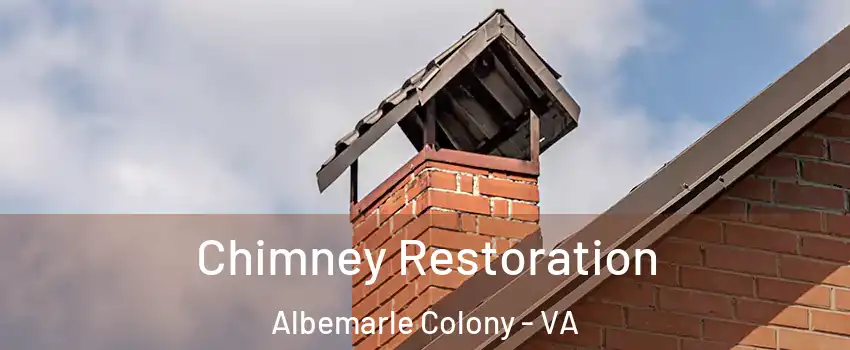 Chimney Restoration Albemarle Colony - VA