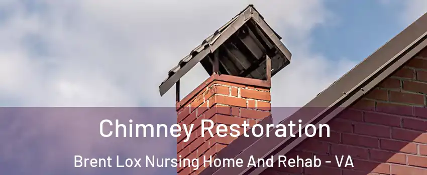 Chimney Restoration Brent Lox Nursing Home And Rehab - VA