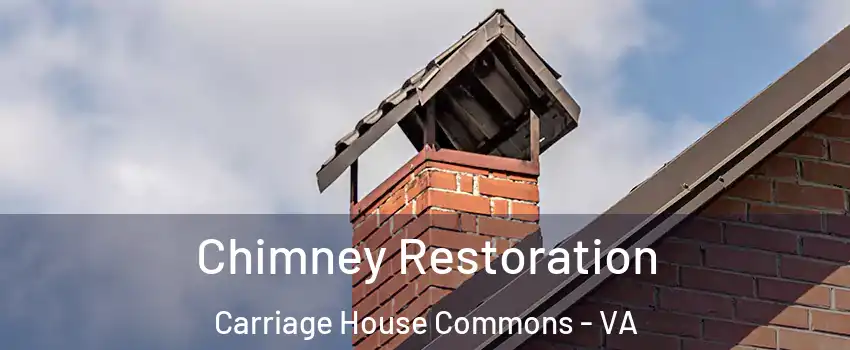 Chimney Restoration Carriage House Commons - VA