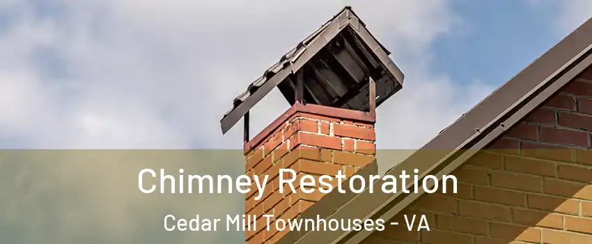 Chimney Restoration Cedar Mill Townhouses - VA