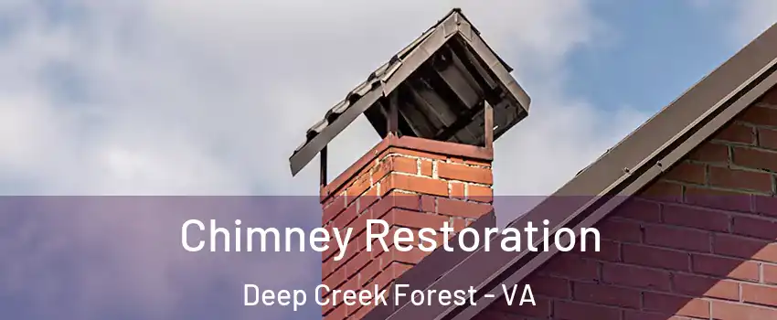 Chimney Restoration Deep Creek Forest - VA