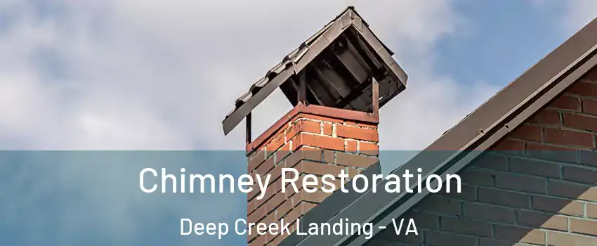 Chimney Restoration Deep Creek Landing - VA
