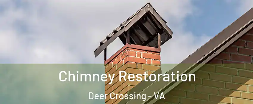 Chimney Restoration Deer Crossing - VA