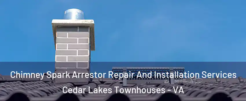 Chimney Spark Arrestor Repair And Installation Services Cedar Lakes Townhouses - VA