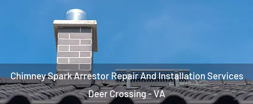 Chimney Spark Arrestor Repair And Installation Services Deer Crossing - VA
