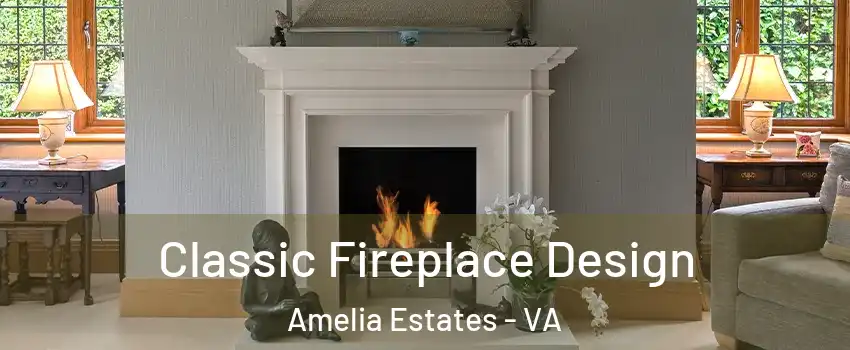 Classic Fireplace Design Amelia Estates - VA