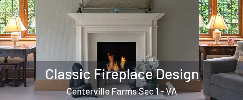 Classic Fireplace Design Centerville Farms Sec 1 - VA