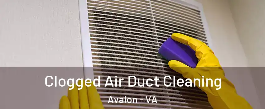 Clogged Air Duct Cleaning Avalon - VA