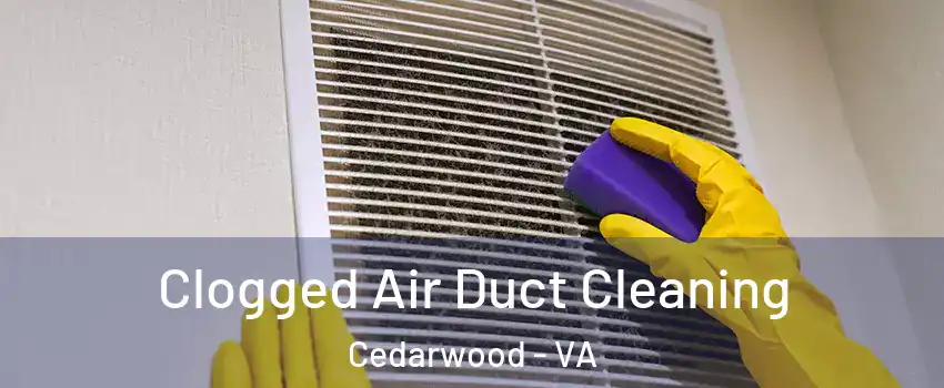 Clogged Air Duct Cleaning Cedarwood - VA