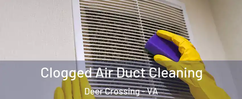 Clogged Air Duct Cleaning Deer Crossing - VA