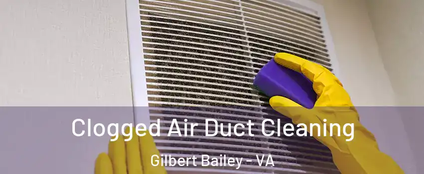 Clogged Air Duct Cleaning Gilbert Bailey - VA