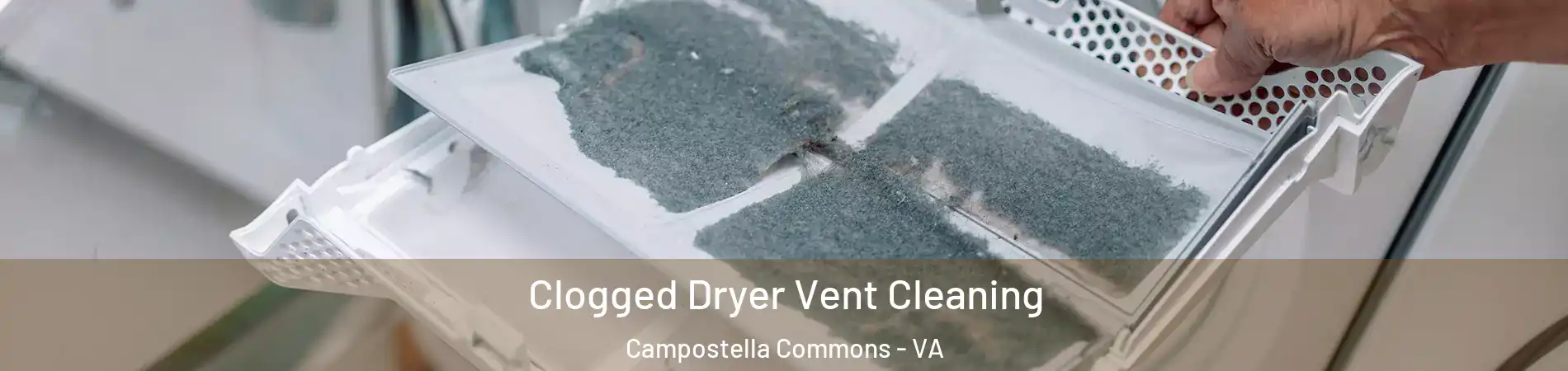 Clogged Dryer Vent Cleaning Campostella Commons - VA