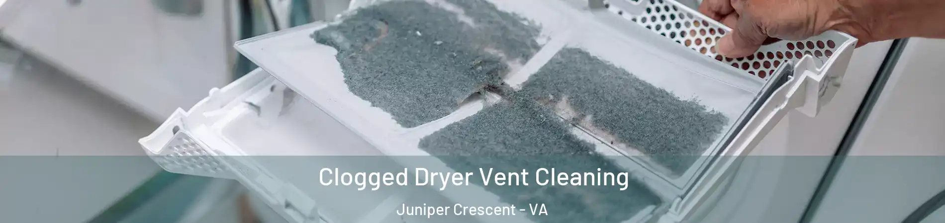 Clogged Dryer Vent Cleaning Juniper Crescent - VA