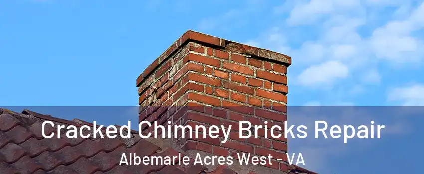 Cracked Chimney Bricks Repair Albemarle Acres West - VA