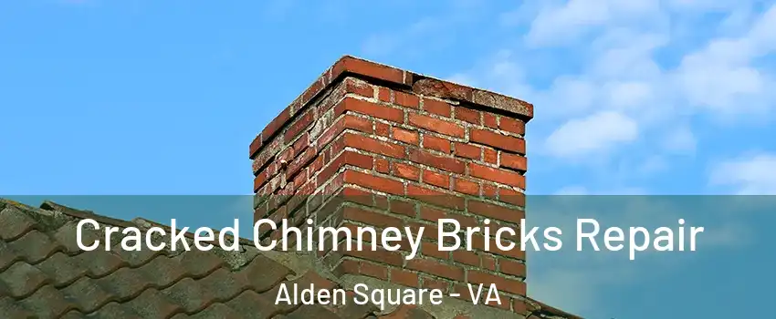 Cracked Chimney Bricks Repair Alden Square - VA