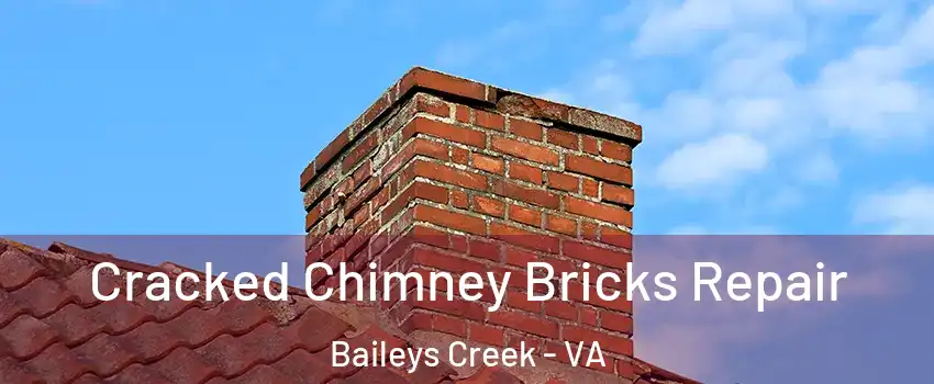Cracked Chimney Bricks Repair Baileys Creek - VA