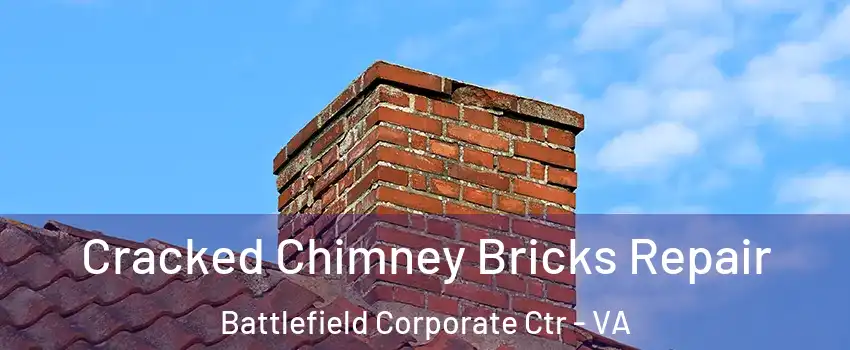 Cracked Chimney Bricks Repair Battlefield Corporate Ctr - VA