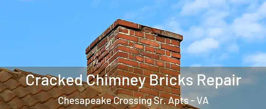 Cracked Chimney Bricks Repair Chesapeake Crossing Sr. Apts - VA