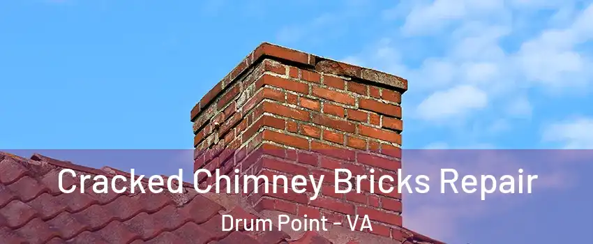 Cracked Chimney Bricks Repair Drum Point - VA